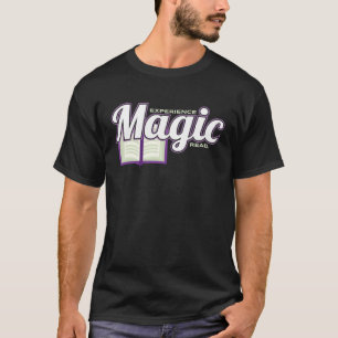 Bookworm Experience Magic Read Librarian T-Shirt
