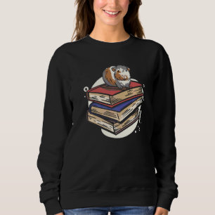 Bookworm Guinea Pigs Book  Guinea Pig Sweatshirt