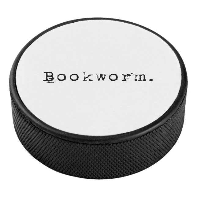 Bookworm Hockey Puck (3/4)
