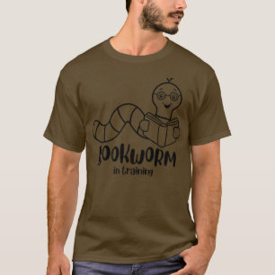 Bookworm In Traning Book Lover Book Nerd World Boo T-Shirt