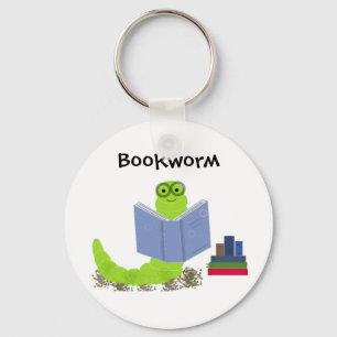 Bookworm Key Ring
