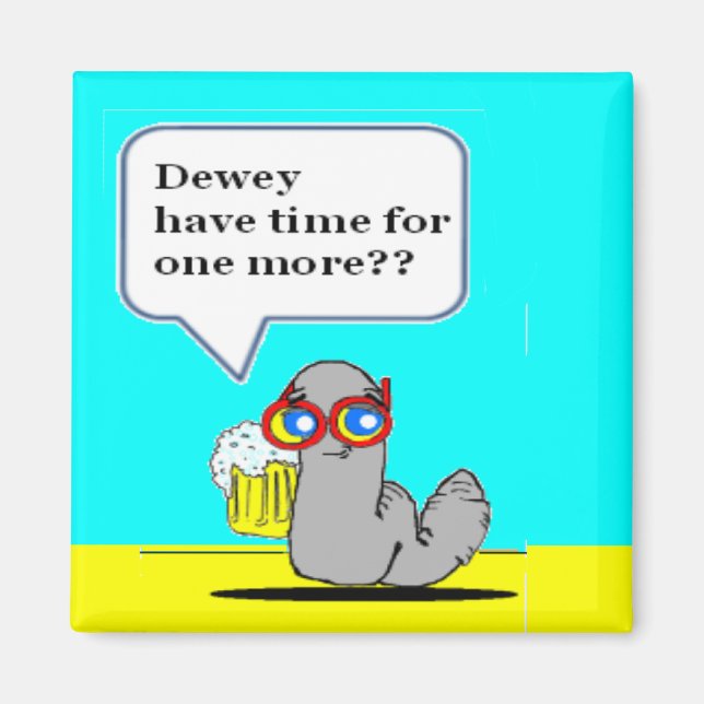 Bookworm Magnet (Front)