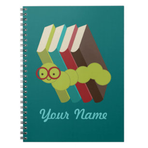 Bookworm Personalised Reading Notes Journal
