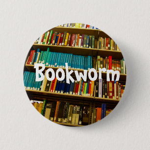 Bookworm Pin
