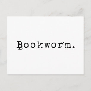 Bookworm Postcard