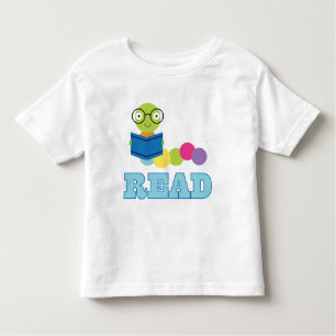 Bookworm Read Toddler T-Shirt