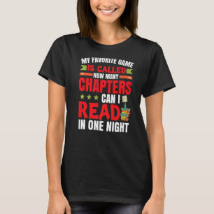 Bookworm Reading Book T-Shirt