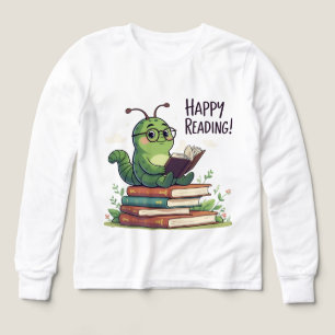 Bookworm Reading Design