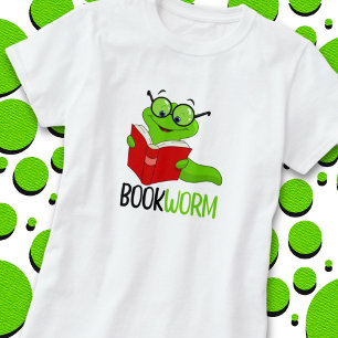 Bookworm Reading  T-Shirt