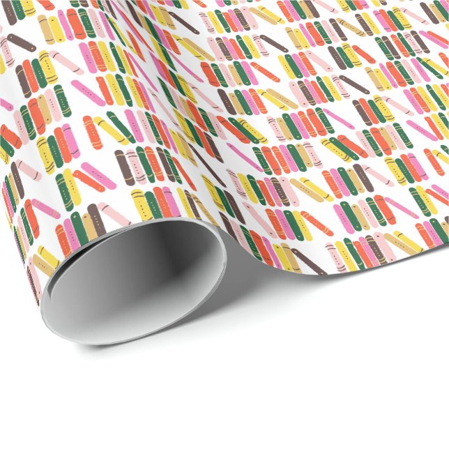 Bookworm Wrapping Paper (Roll Corner)