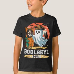 Boolseye Squad Halloween Darts Ghost Bullseye T-Shirt