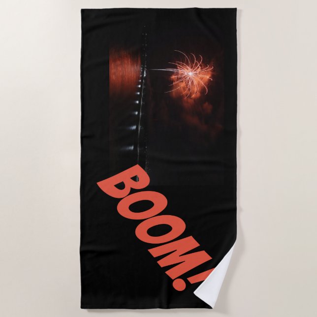 BOOM! BEACH TOWEL (Front)