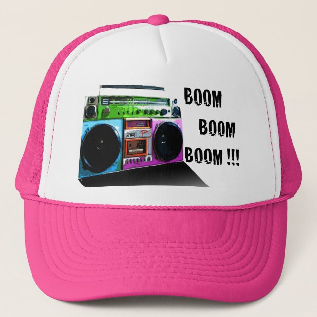 boom boom boom box hat (Front)