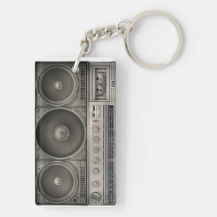 Boom Box Key Chain