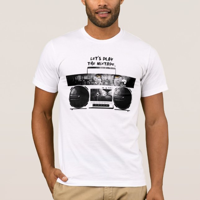 Boom Box - Micro System T-Shirt (Front)
