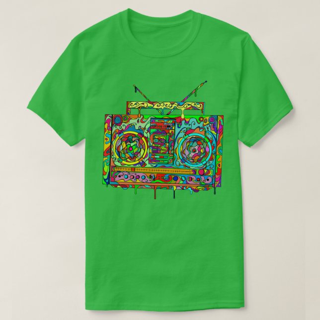 Boom Box  T-Shirt (Design Front)