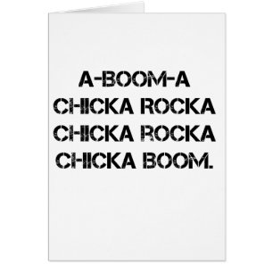 BOOM CHICK A BOOM Girl Scout Grunge Campfire Song