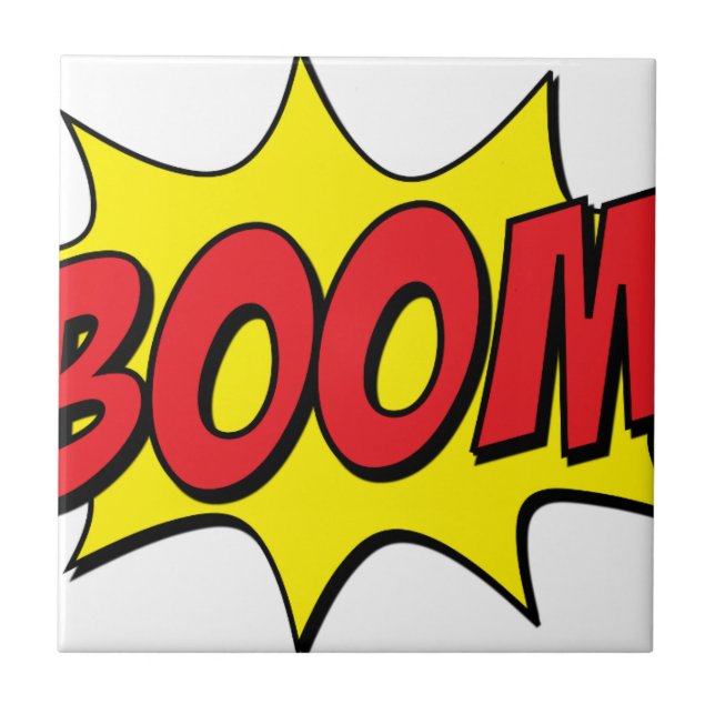 Boom Comic Tile (Front)