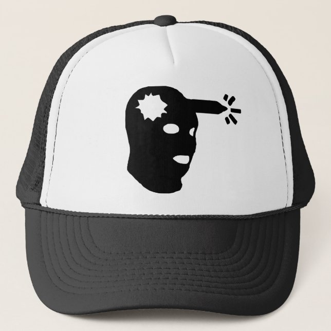 Boom Headshot Trucker Hat (Front)
