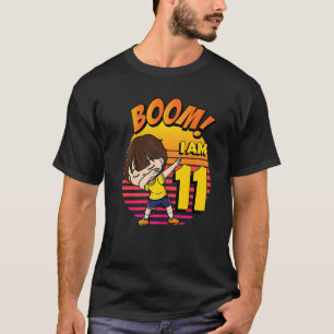 Boom I'm 11 Birthday Boy 11th Birthday Party 1 T-Shirt