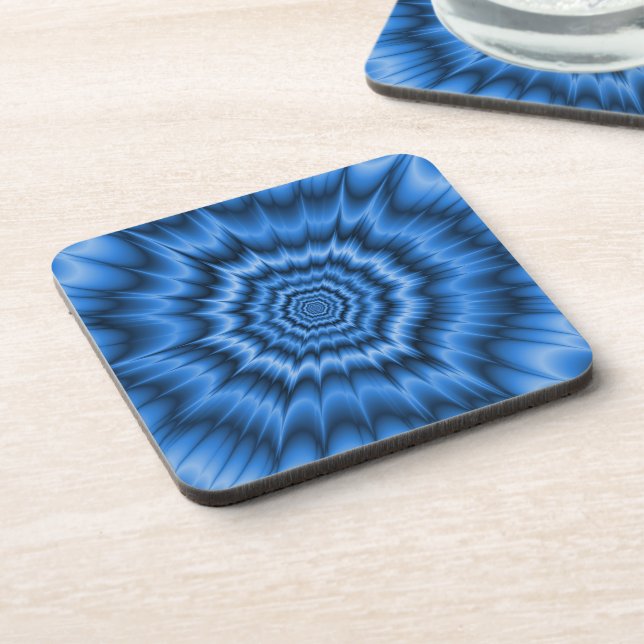 Boom! in Blue  Coasters (Left Side)