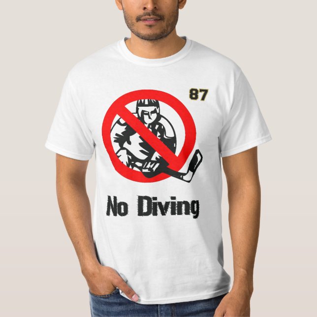 BOOM! No Diving Sid. T-Shirt (Front)