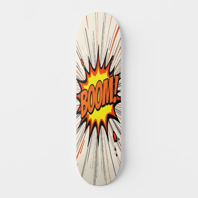 BOOM! Pop Art Explosion Edition 4 Skateboard (Front)