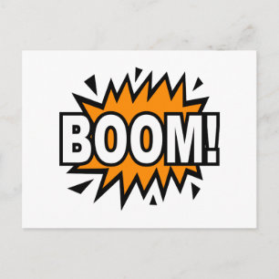 Boom Postcard