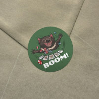 Boom! Royal Flush Bomb Tasmanian Devil Poker Hand