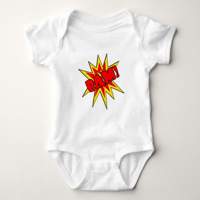 Boom! SFX Cartoon Baby Bodysuit (Front)