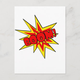 Boom! SFX Cartoon Postcard