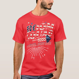 Boom Squad If I Run You Run Independence day 4th o T-Shirt