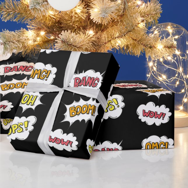 Boom  wrapping paper (Holidays)