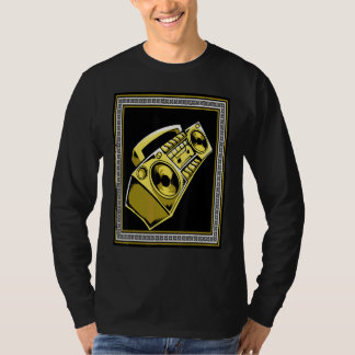Boombox Ghettoblaster Stereo Hip Hop Drip Urban S T-Shirt