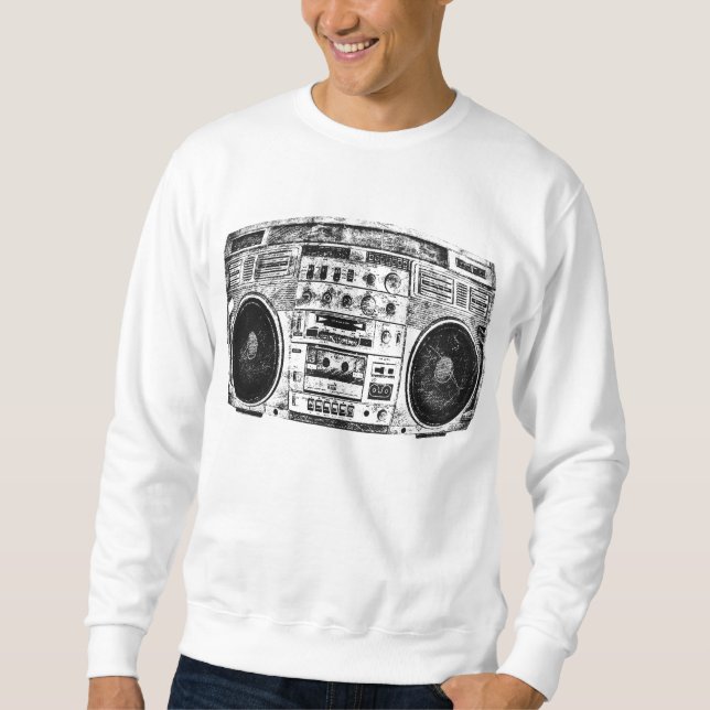 Boombox graffiti sweatshirt (Front)