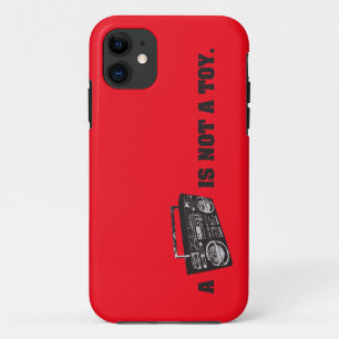 Boombox Is Not a Toy Case-Mate iPhone Case