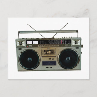 Boombox Postcard