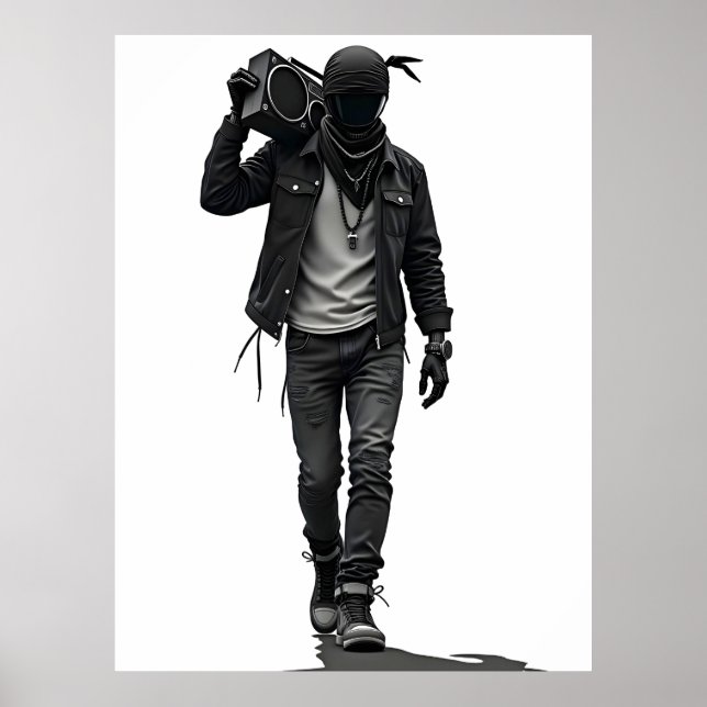 Boombox Poster (Front)