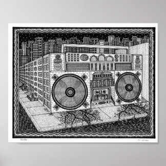 Boombox Poster