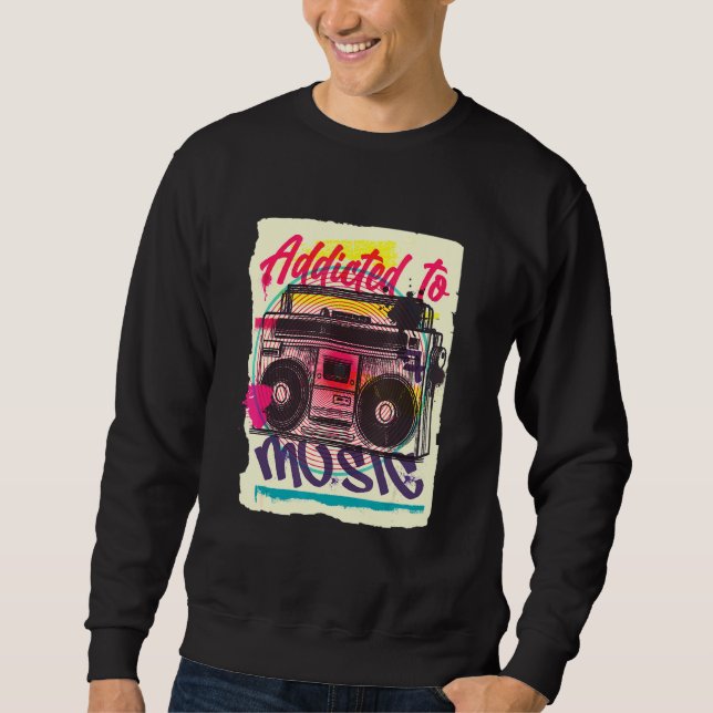 Boombox Urban Graffiti Sweatshirt (Front)