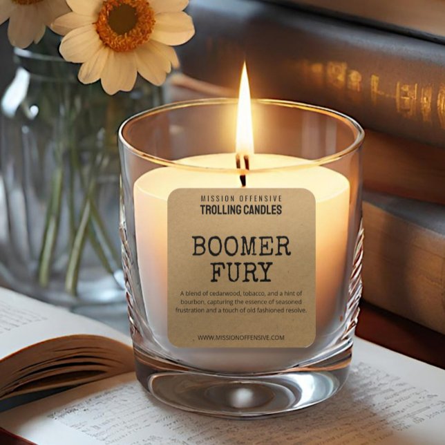 Boomer Humour Candle Labels (Creator Uploaded)