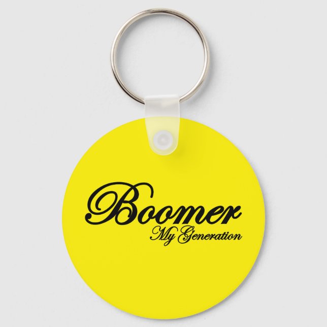 BOOMER Keychain (Front)