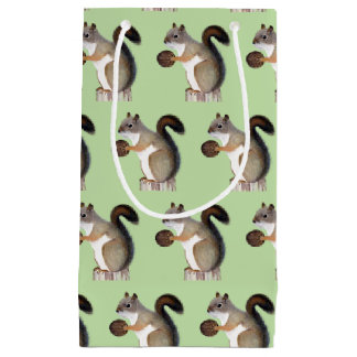Boomer Squirrel Small Gift Bag