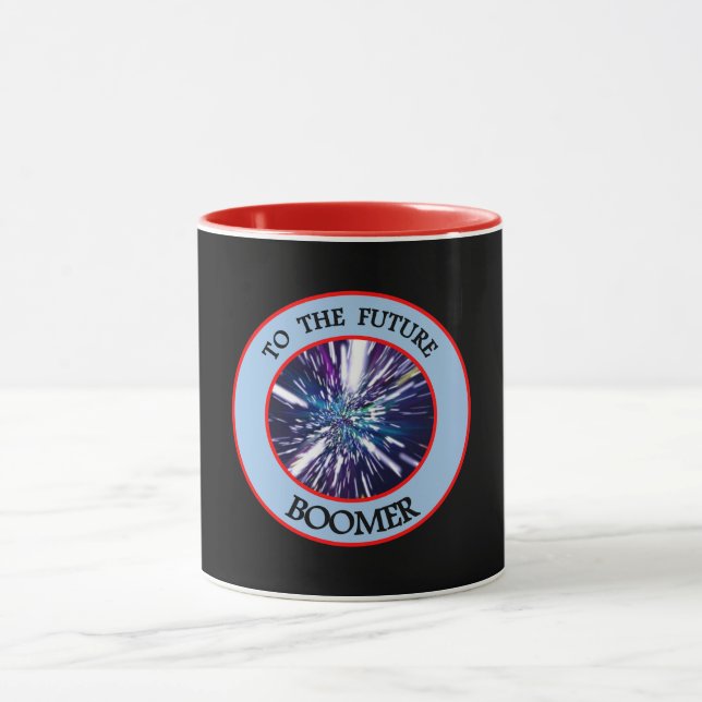 BOOMER TO THE FUTURE Mug (Center)