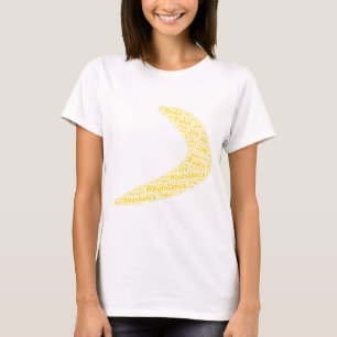 Boomerang abundance, peace, joy T-Shirt