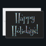 Boomerang Happy Holidays! Invitation<br><div class="desc">Boomerang Happy Holidays! invitation.  Background colour can be customised.</div>