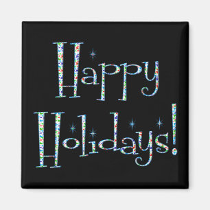 Boomerang Happy Holidays! Magnet