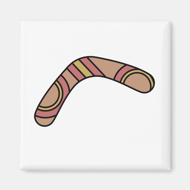 Boomerang Magnet (Front)