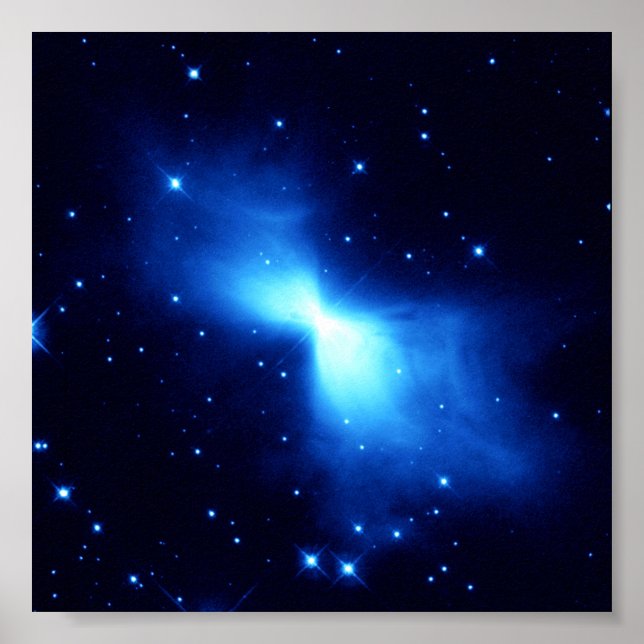 Boomerang Nebula (Hubble Telescope) Poster (Front)