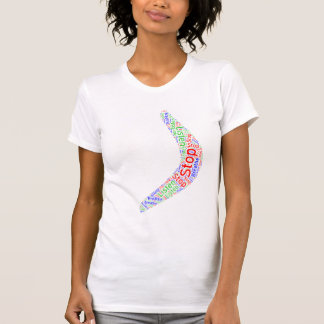 Boomerang Stop, Listen, Breathe T-Shirt